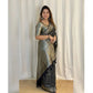 Gorgeous Women's Silk Printed Saree With Blouse Piece