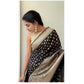 Gorgeous Women's Silk Printed Saree With Blouse Piece