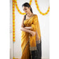 Sensational Women's Cotton Printed Saree With Blouse Piece