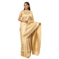 Voguish Women's Silk Printed Saree With Blouse Piece