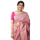 Voguish Women's Silk Printed Saree With Blouse Piece