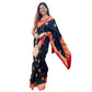 Fancy Women's Silk Printed Saree With Blouse Piece