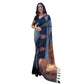 Lovely Women's Silk Printed Saree With Blouse Piece