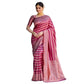Voguish Women's Silk Printed Saree With Blouse Piece