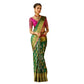 Ravishing Women's Silk Printed Saree With Blouse Piece