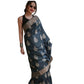 Elegant Women's Silk Printed Saree With Blouse Piece