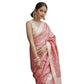 Stylish Women's Cotton Printed Saree With Blouse Piece