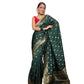 Versatile Women's Silk Printed Saree With Blouse Piece