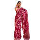 Voguish Women's Silk Printed Saree With Blouse Piece