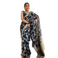 Voguish Women's Silk Printed Saree With Blouse Piece