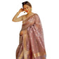 Stylish Women's Cotton Printed Saree With Blouse Piece