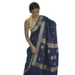 Stylish Women's Cotton Printed Saree With Blouse Piece
