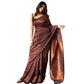 Elegant Women's Silk Printed Saree With Blouse Piece