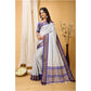 Embellished Women's Soft Cotton Silk Printed Saree With Blouse Piece