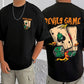 Men's Casual Cotton Blend Printed Round Neck Half Sleeve T Shirt
