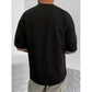 Men's Casual Cotton Blend Printed Round Neck Half Sleeve T Shirt