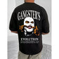 Men's Casual Cotton Blend Printed Round Neck Half Sleeve T Shirt