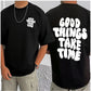 Men's Casual Cotton Blend Printed Round Neck Half Sleeve T Shirt