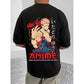 Men's Casual Cotton Blend Printed Round Neck Half Sleeve T Shirt