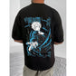 Men's Casual Cotton Blend Printed Round Neck Half Sleeve T Shirt