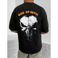 Men's Casual Cotton Blend Printed Round Neck Half Sleeve T Shirt