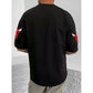 Men's Casual Cotton Blend Printed Round Neck Half Sleeve T Shirt