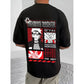 Men's Casual Cotton Blend Printed Round Neck Half Sleeve T Shirt