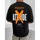 Men's Casual Cotton Blend Printed Round Neck Half Sleeve T Shirt