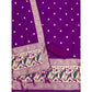 Graceful Women's Banarasi Silk Printed Unstitched Salwar Suit Material With Dupatta