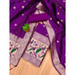 Graceful Women's Banarasi Silk Printed Unstitched Salwar Suit Material With Dupatta