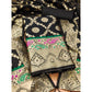 Attractive Women's Banarasi Silk Printed Unstitched Salwar Suit Material With Dupatta