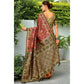 Fashionable Women's Silk Blend Woven Paithani Saree With Blouse Piece