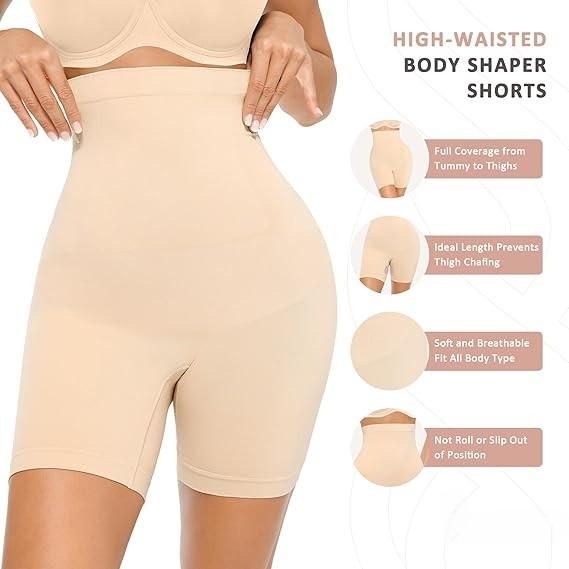 Body 4-in-1 Shaper - Quick Slim Shape Wear Tummy, Back, Thighs, Hips - Effective Seamless Tummy Tucker