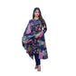 Voguish Women's Cotton Blend Printed Kurti With Pant Dupatta Set