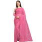 Contemporary Women's Net Self Design Saree With Blouse Piece