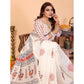 Designer Women's Linen Cotton Printed Saree With Blouse Piece