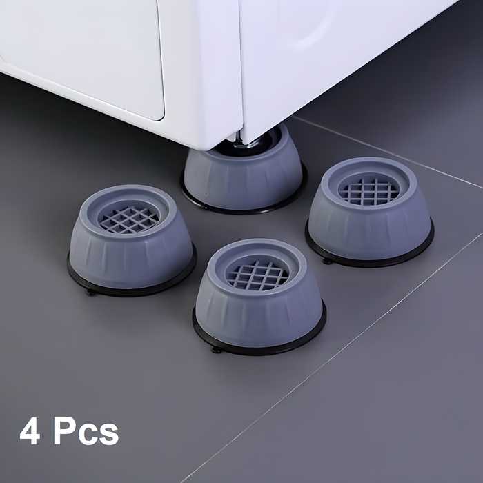 Anti Vibration Shock Proof Pads For Washing Machine - 4 Pcs