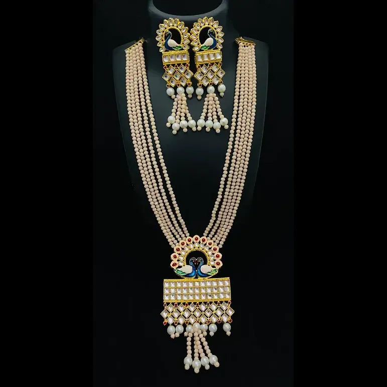 Stylish Brass Jewellery Set