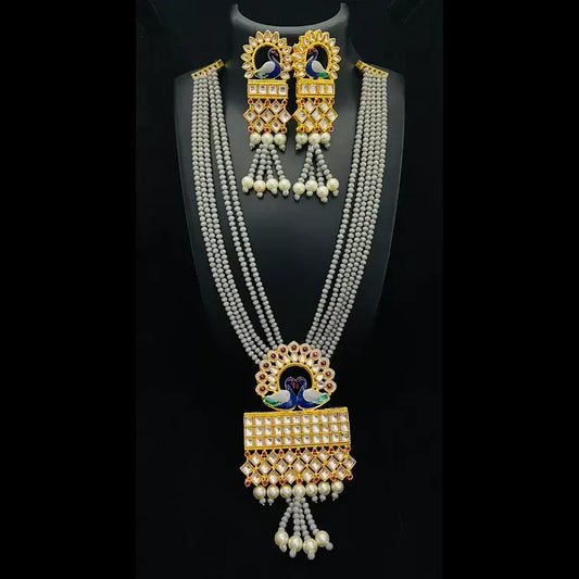 Stylish Brass Jewellery Set