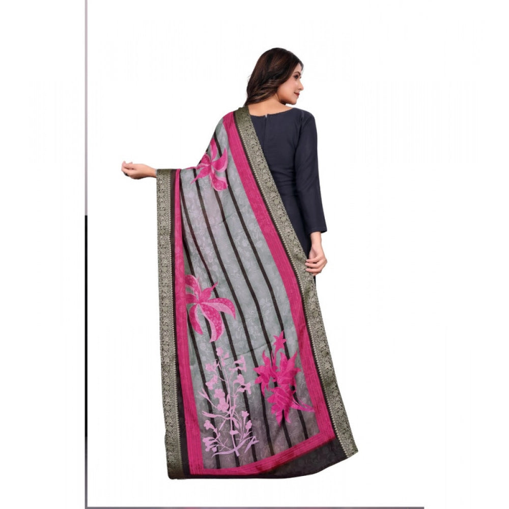 Contemporary Women's Chanderi Silk Printed Dupatta