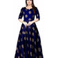 Graceful Casual Printed Rayon Anarkali Gown