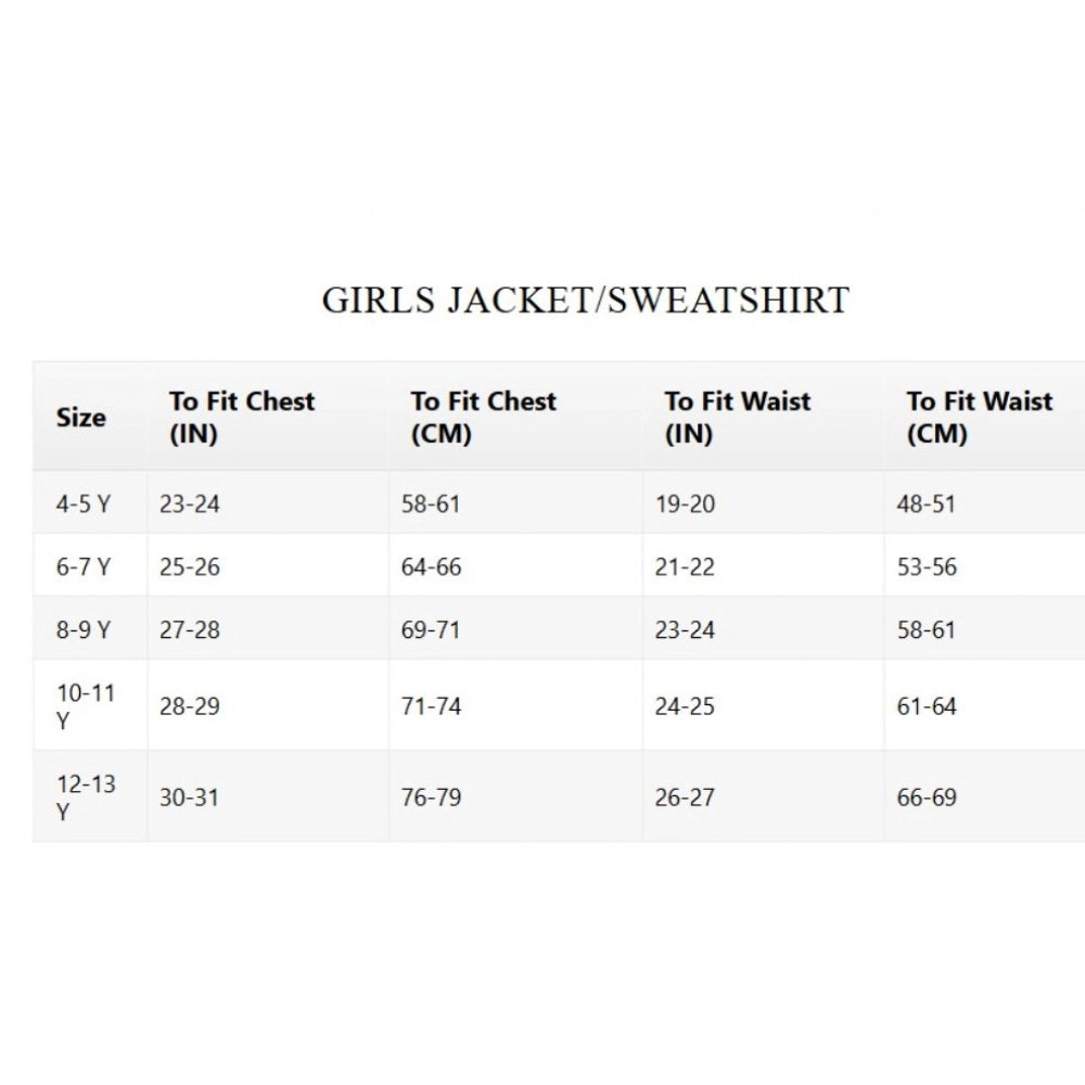 Sophisticated Girl's Polyester Printed Long Sleeves Bomber Jacket