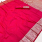 Pure Soft Banarasi Silk Galla Pallu Saree