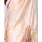Elegant Kaftan Style Soft Crepe Silk Printed Ready To Wear Saree With Blouse Piece