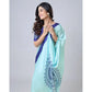 Elegant Kaftan Style Soft Crepe Silk Printed Ready To Wear Saree With Blouse Piece