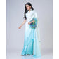 Elegant Kaftan Style Soft Crepe Silk Printed Ready To Wear Saree With Blouse Piece