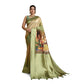 Incredible Women's Silk Printed Saree With Blouse Piece