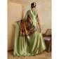 Incredible Women's Silk Printed Saree With Blouse Piece