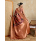 Incredible Women's Silk Printed Saree With Blouse Piece