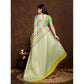 Superb Women's Cotton Blended Printed Saree With Blouse Piece